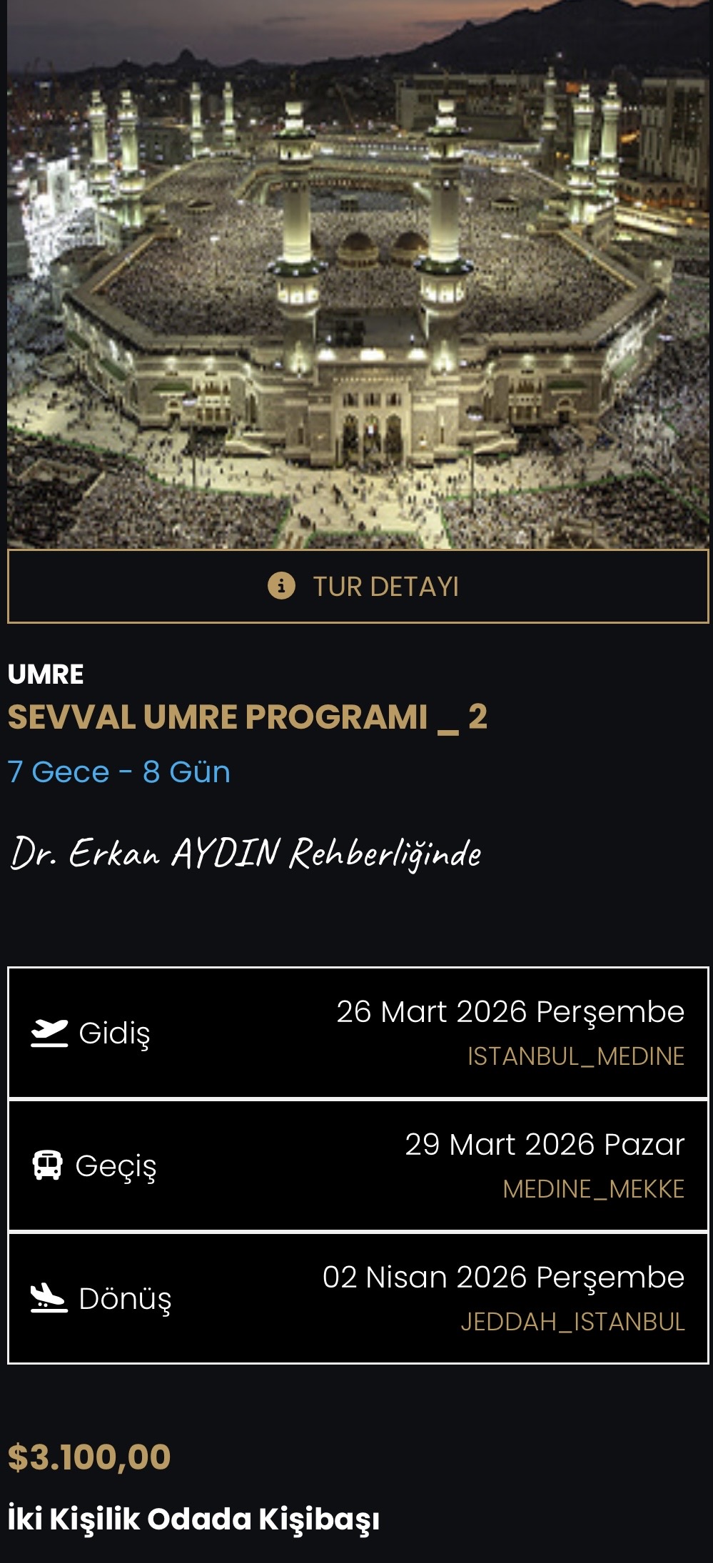 UMRE TURLARI