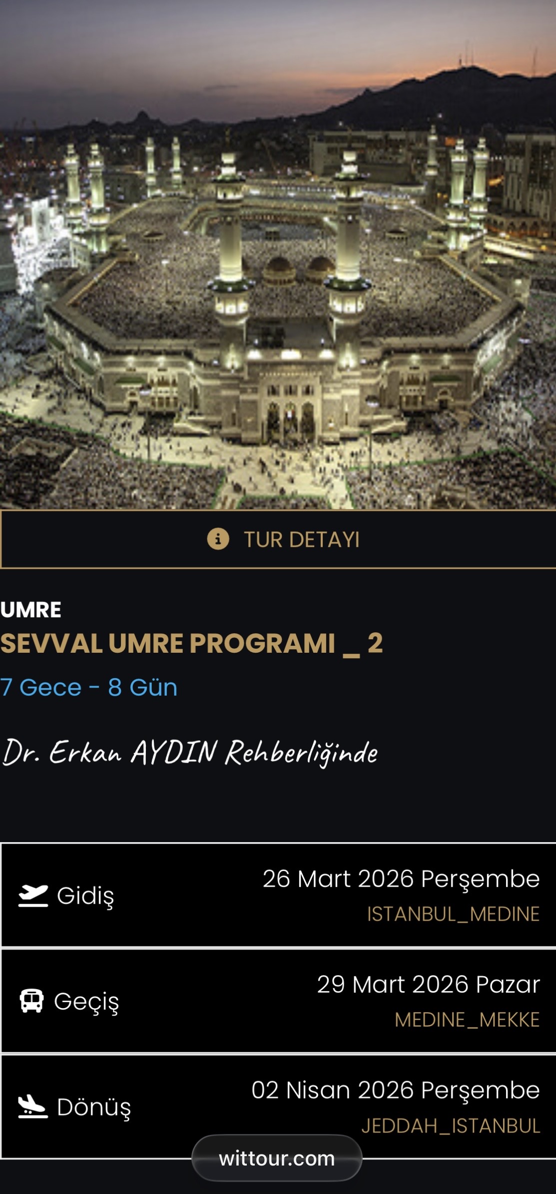 UMRE TURLARI