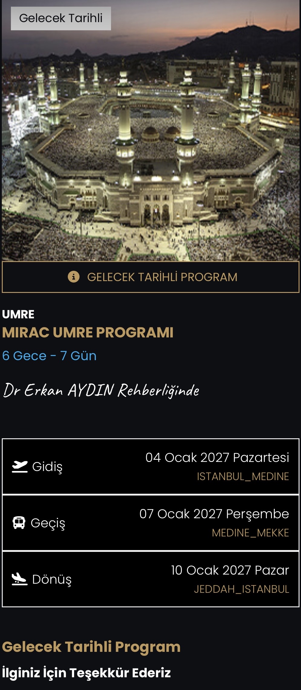 UMRE TURLARI